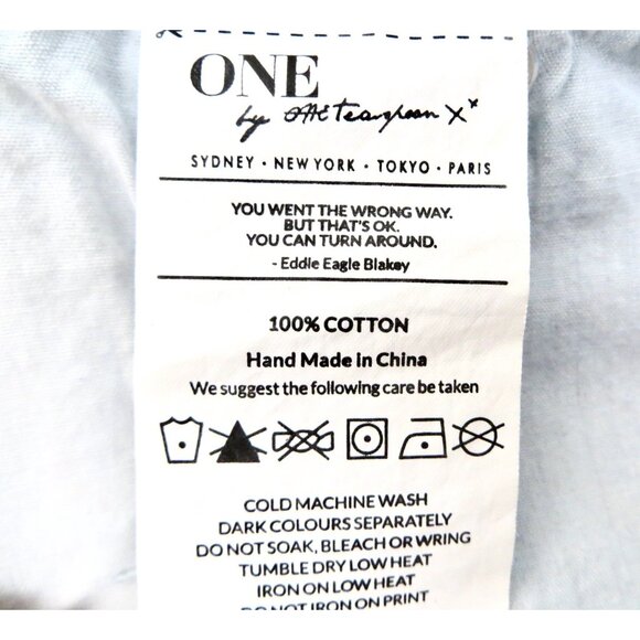 NEW! One teaspoon Bandits Shorts Relaxed Fit Long Rise Twisted Cuff Hem 30 - Picture 10 of 10